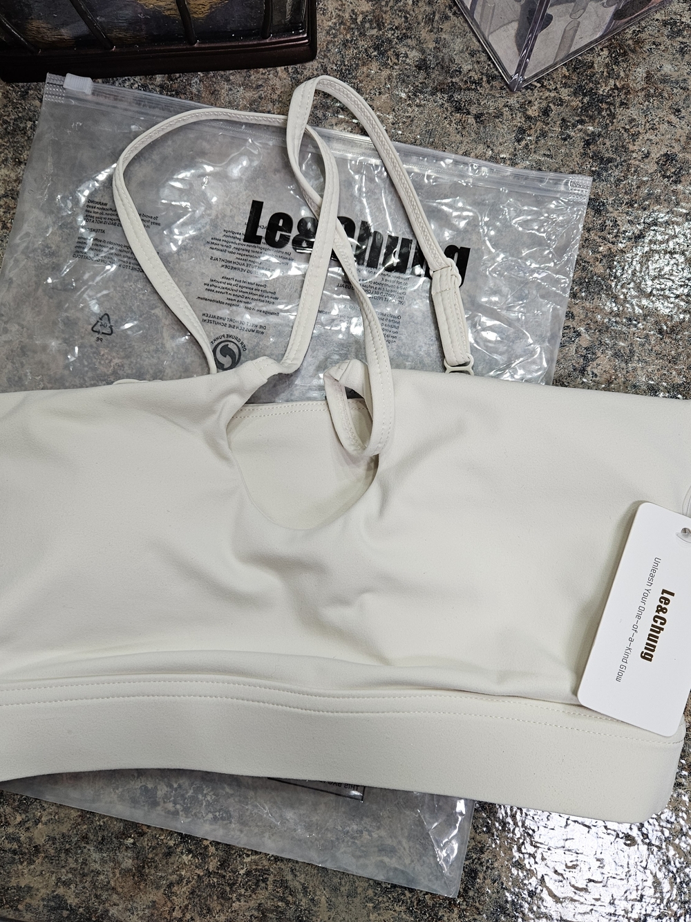 Womens Criss Cross Bra with Adjustable Straps